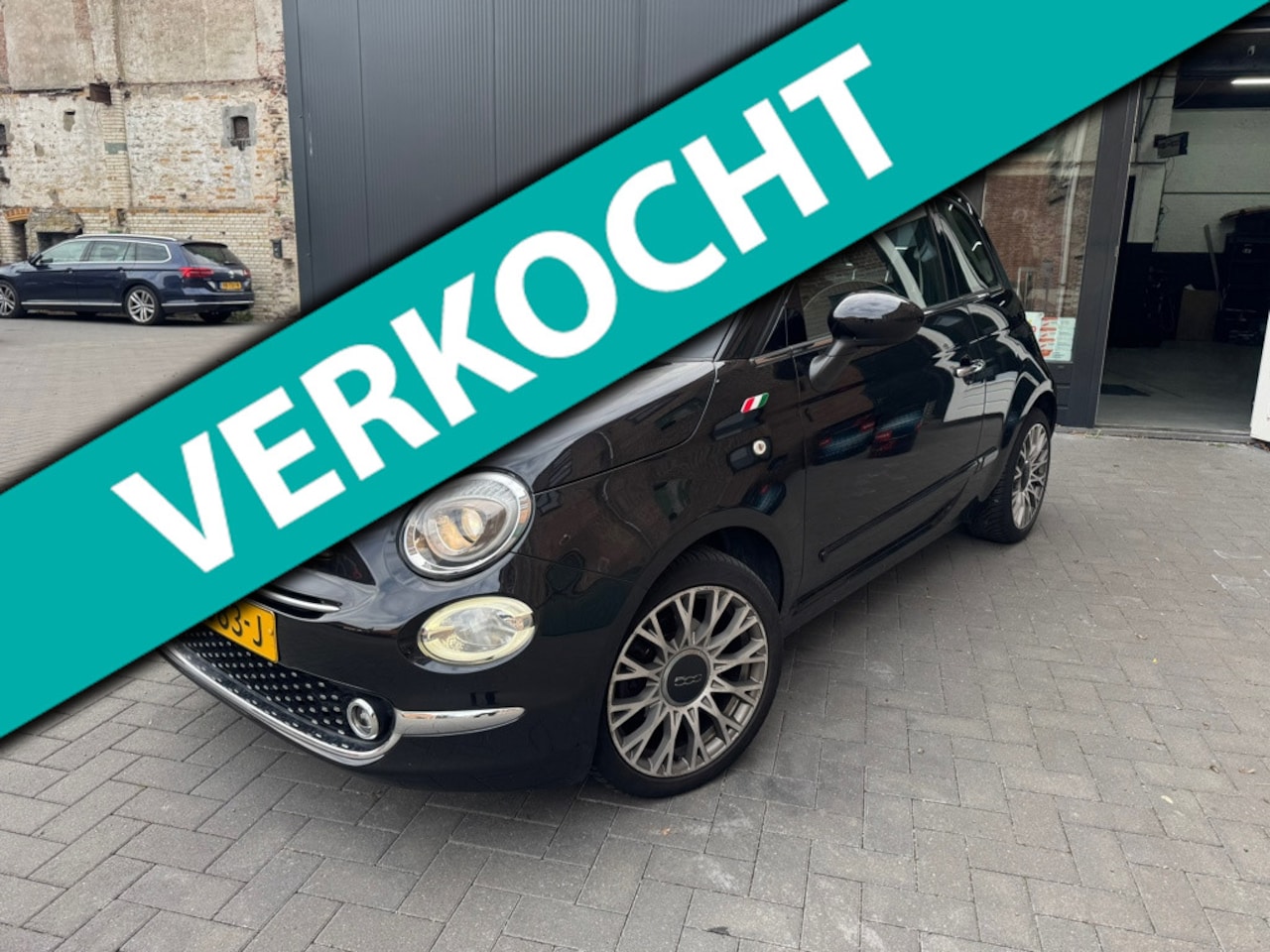 Fiat 500 - 1.2 Lounge 1.2 Lounge, Navi, Ecc, Panorama dak, LED etc. - AutoWereld.nl