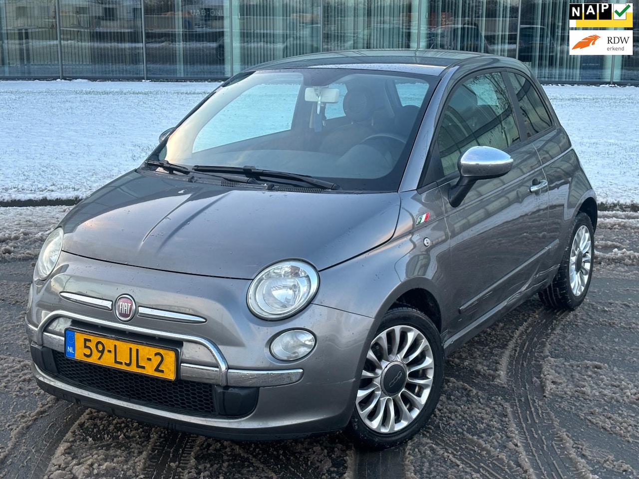 Fiat 500 - 1.2 Sport AUTOMAAT NAP HALF LEER - AutoWereld.nl