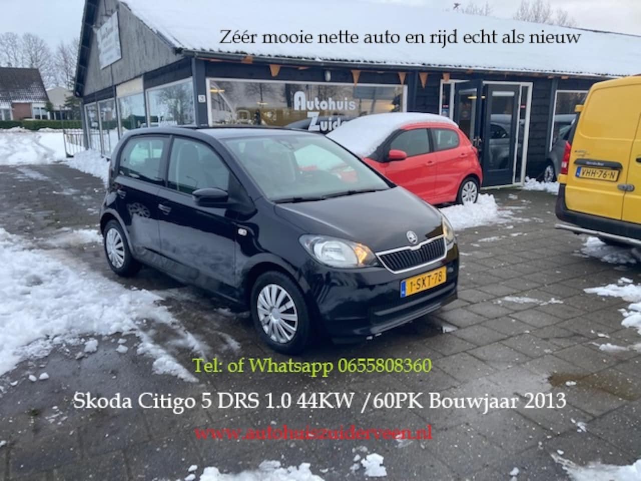 Skoda Citigo - 1.0 60PK Greentech 5D Sprint Super Mooie Auto - AutoWereld.nl