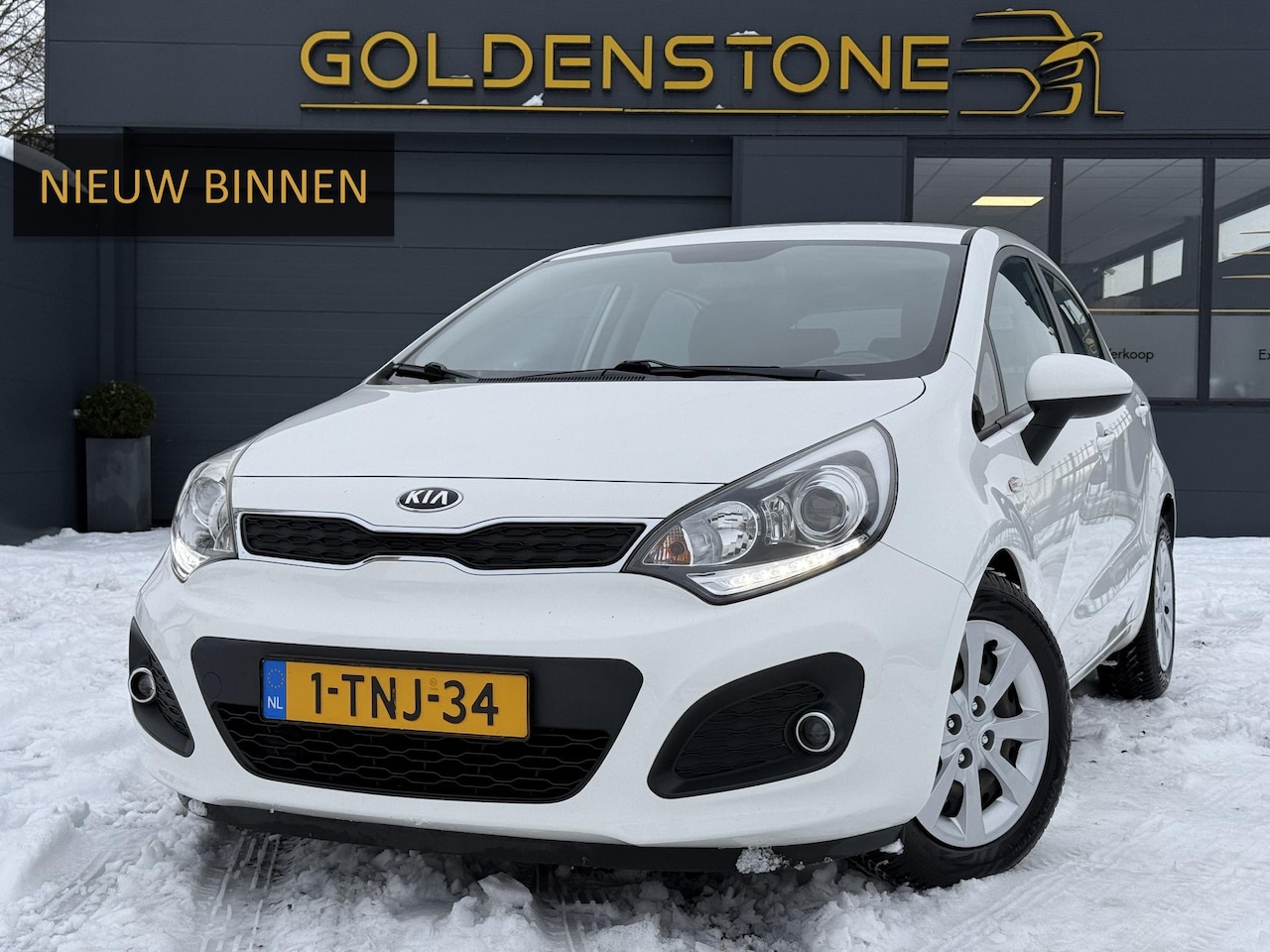 Kia Rio - 1.2 CVVT BusinessLine Airco,Cruise,5 Deurs,N.A.P,Zeer Zuinig,Apk tot 07-2026 - AutoWereld.nl