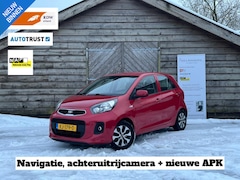 Kia Picanto - 1.0 CVVT EconomyPlusLine | Airco | Navi | Camera | Elektr. Ramen | Nieuwe APK | Leuke auto