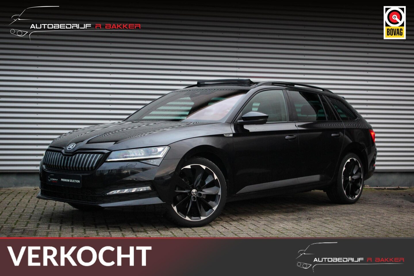 Skoda Superb Combi - 1.4 TSI iV Sportline Business // Trekhaak | Pano | Matrix LED | Memory | 360 Camera | DCC - AutoWereld.nl