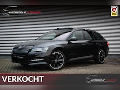 Skoda Superb Combi - 1.4 TSI iV Sportline Business // Trekhaak | Pano | Matrix LED | Memory | 360 Camera | DCC