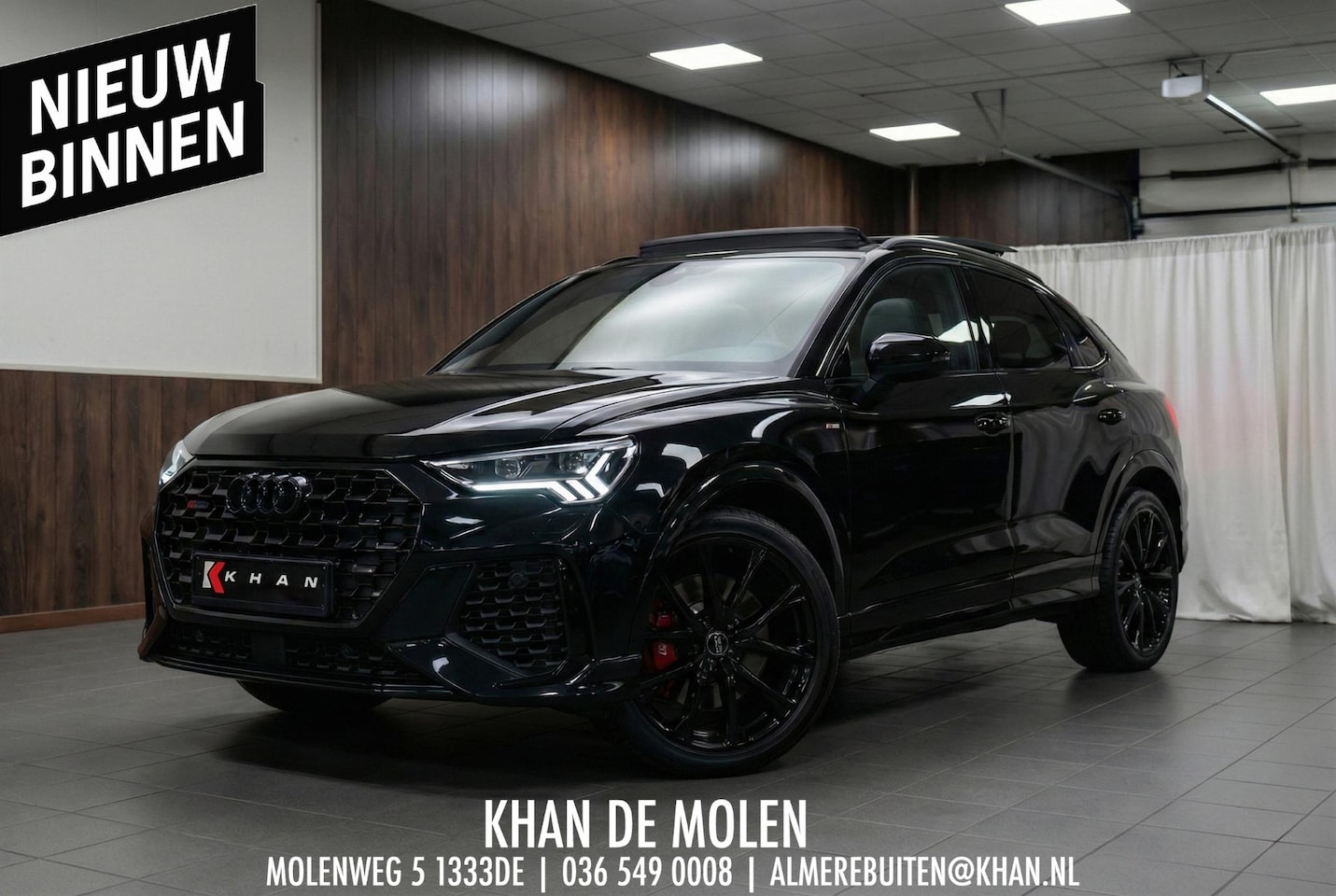 Audi Q3 Sportback - TFSI RSQ3 PANO|STOELVERWARMING|UITLAAT|VELGEN - AutoWereld.nl