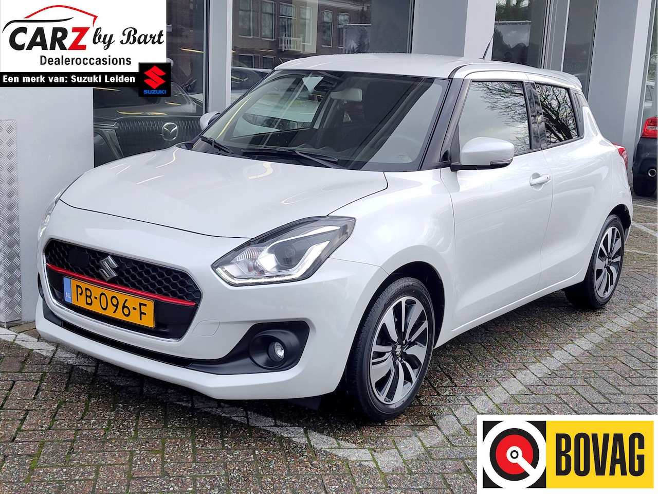 Suzuki Swift - 1.0 BOOSTERJET STIJL SMART HYBRID Turbo | Clima | Stoelverwarming | Keyless - AutoWereld.nl