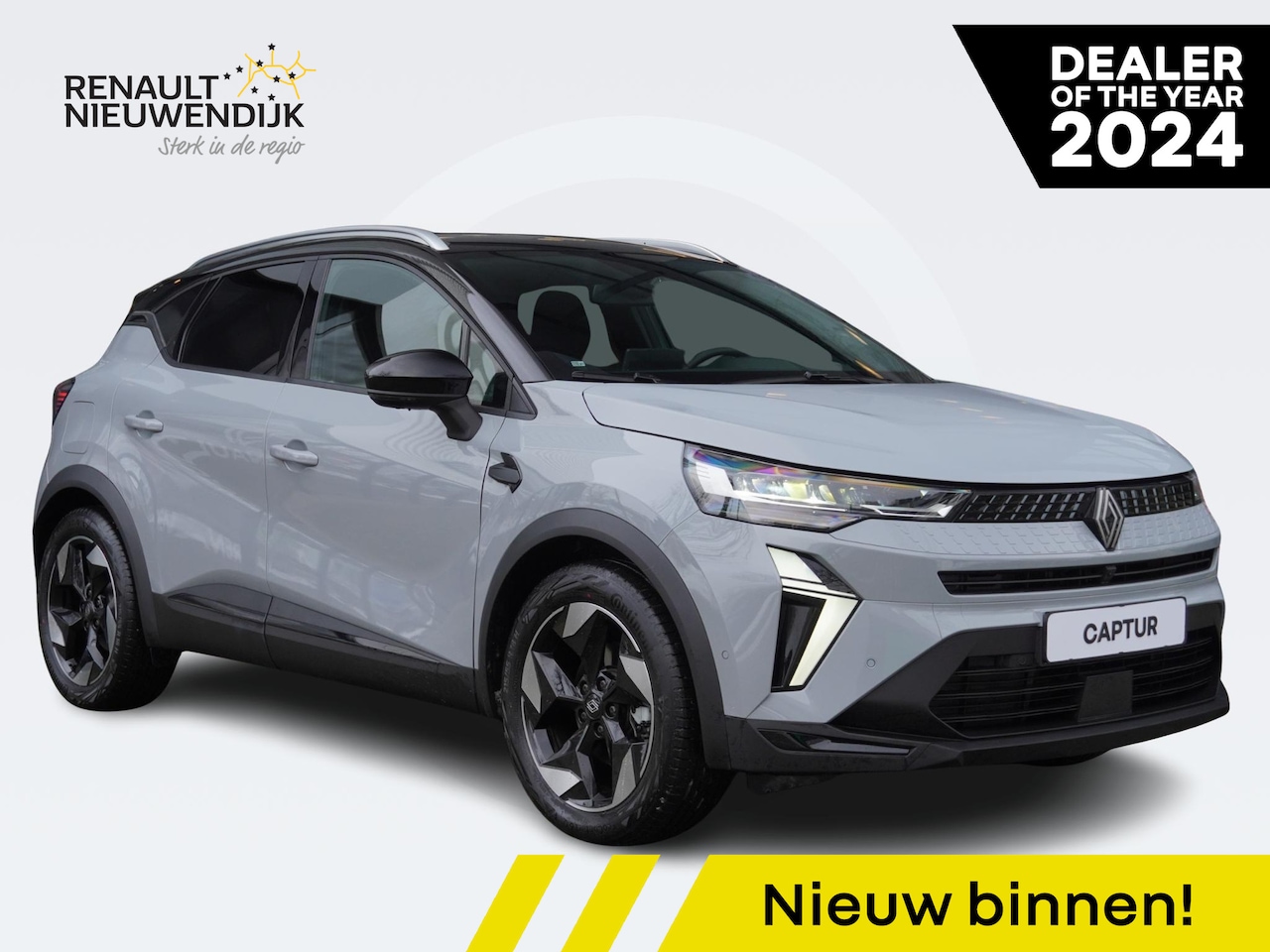 Renault Captur - 1.6 E-Tech full hybrid 145 techno AUTOMAAT / 12.000KM / NAVI / 360 CAMERA / PDC 360 / CRUI - AutoWereld.nl