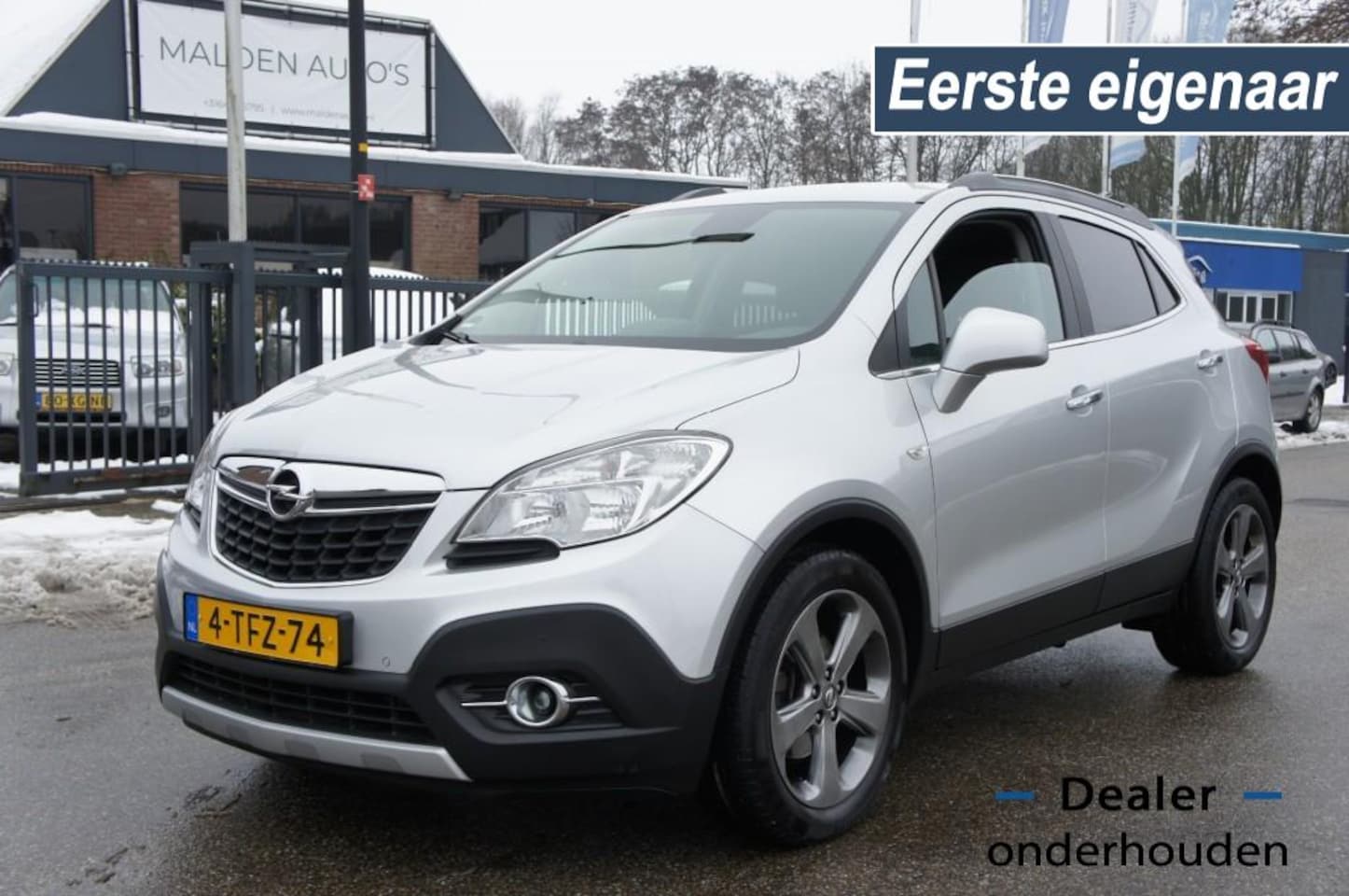Opel Mokka - 1.6 COSMO 1eEIG TREKH/LEDER/NAVI/STUUR-STOELVERWARMING PERFECTE STAAT - AutoWereld.nl