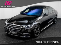 Mercedes-Benz S-klasse - 580 e 4MATIC Lang AMG Line 4 Wiel besturing 360°-camera Pano Softclose 20 Inch Head Up Las