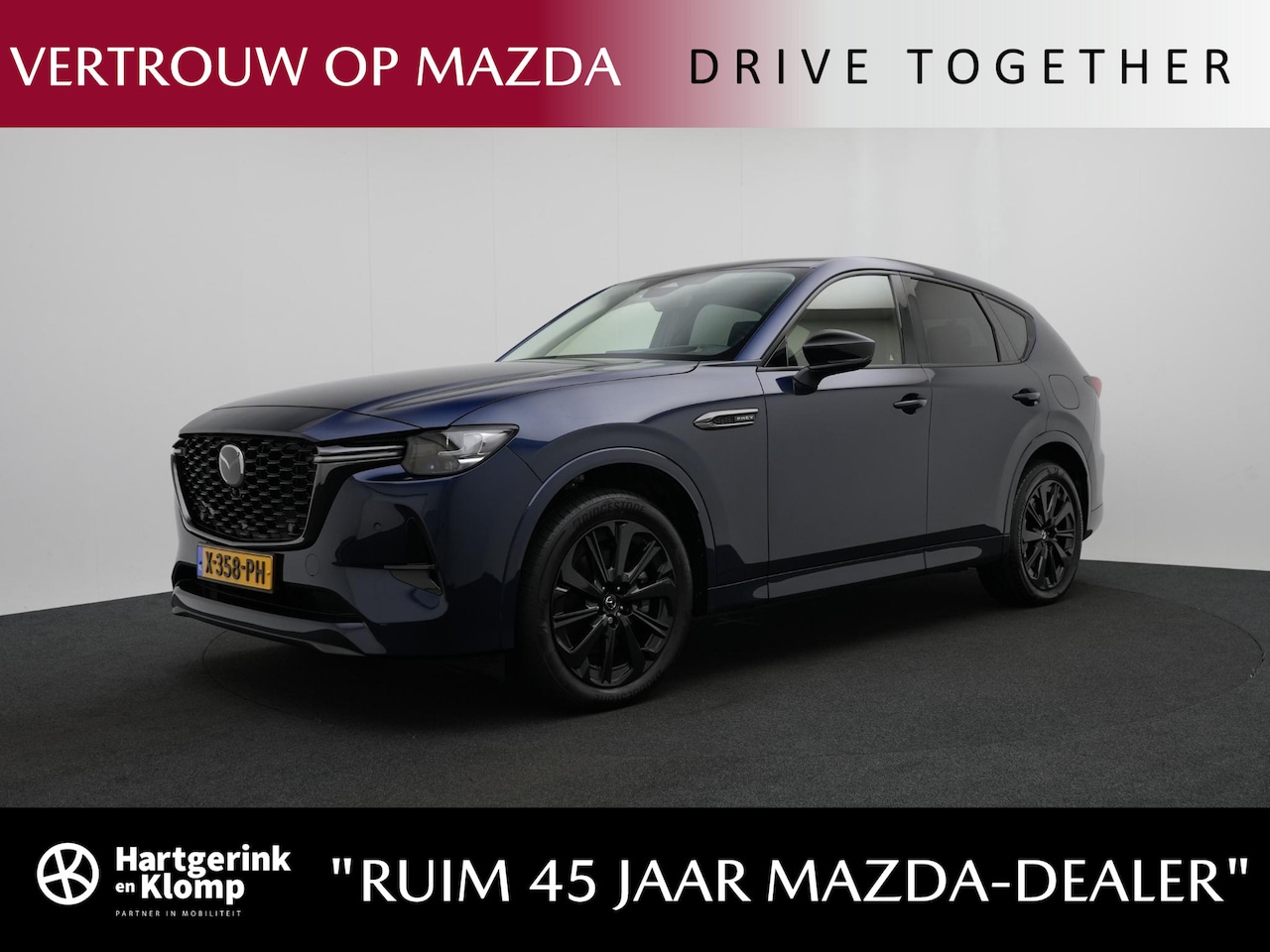 Mazda CX-60 - 2.5 E-SKYACTIV PHEV Homura 4WD automaat | Panorama Pack | Convenience & Sound Pack | Drive - AutoWereld.nl