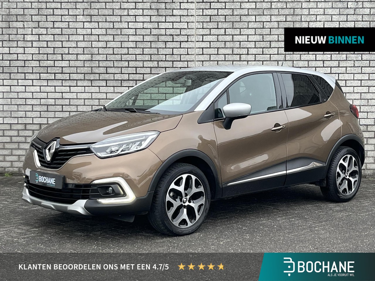 Renault Captur - 1.2 TCe Intens | Automaat | Dealer Onderhouden | Stoelverwarming | Trekhaak | Parkeersenso - AutoWereld.nl