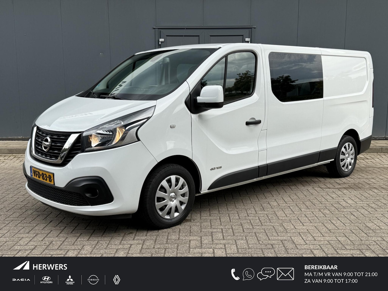 Nissan nv300 - dCi 125 L2H1 Optima Dubbele Cabine Comfort S&S /APK tot 24-11-2026 / Trekhaak (2000 KG) / - AutoWereld.nl