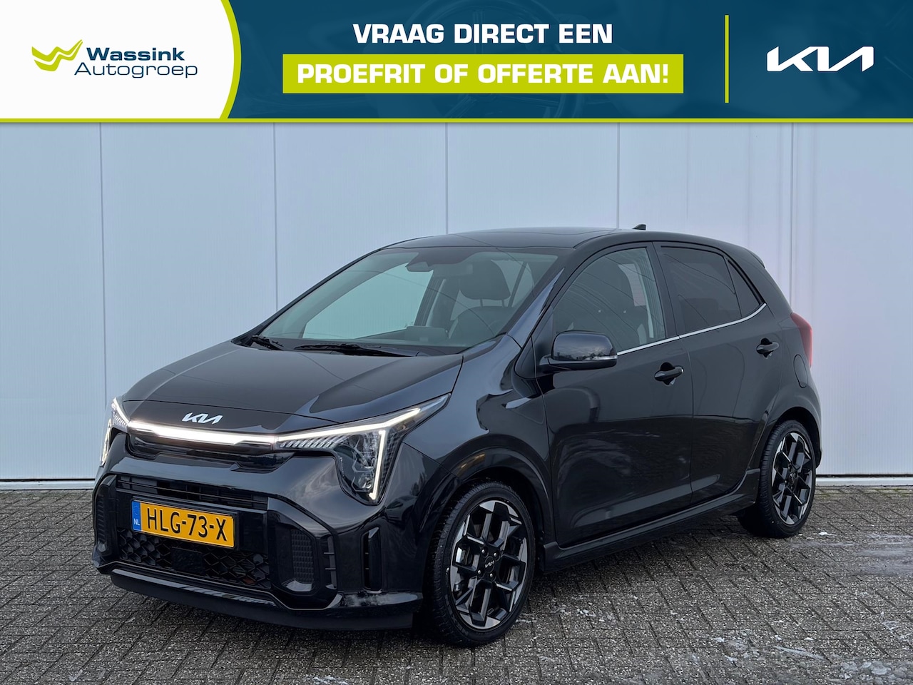 Kia Picanto - 1.0 DPi 63pk 4-zits GT-Line | Navigatie | Camera | CarPlay | Stoel- stuurverwarming | Glaz - AutoWereld.nl