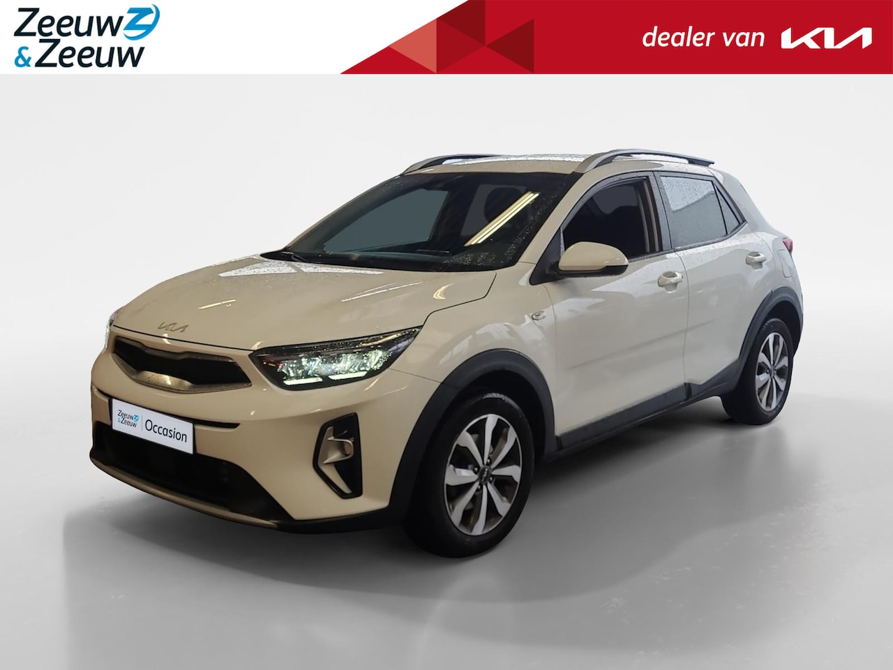 Kia Stonic - 1.0i Turbo MHEV DynamicLine 1e Eigenaar | Dealer onderhouden | Fabrieksgarantie t/m 24-11- - AutoWereld.nl
