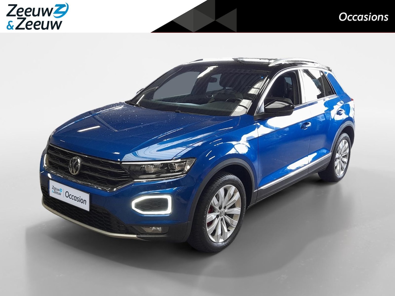 Volkswagen T-Roc - 1.5 TSI 150 PK | Automaat | Navi | Bluetooth | Camera | Two tone Metallic lak | All season - AutoWereld.nl