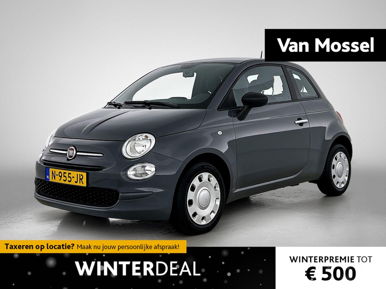 Fiat 500 - 1.0 Hybrid Cult | Airco | DAB+ - AutoWereld.nl