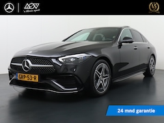 Mercedes-Benz C-klasse - 180 AMG Line | Panorama - Schuifdak | Memory Seats | Sfeerverlichting | Keyless Entry | Sm
