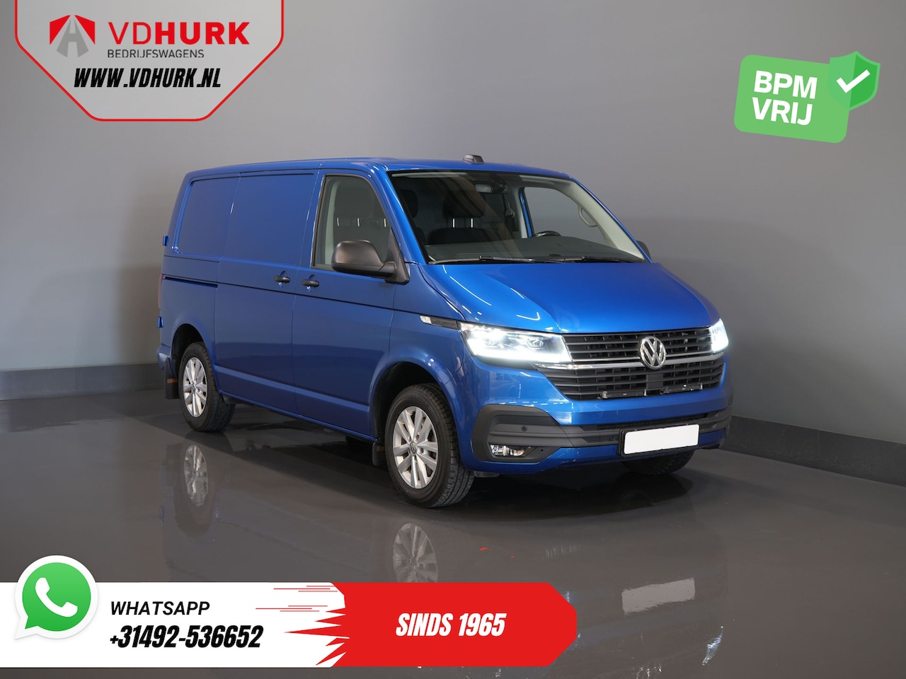 Volkswagen Transporter - 2.0 TDI 150 pk DSG Aut. LED/ Adapt.Cruise/ 2.5t Trekverm./ Standkachel/ Stoelverw./ CarPla - AutoWereld.nl