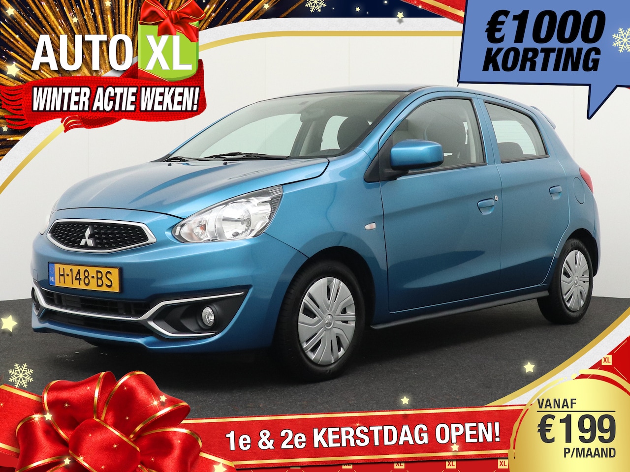 Mitsubishi Space Star - 1.0 Cool+ Airco Elektr. Ramen - AutoWereld.nl