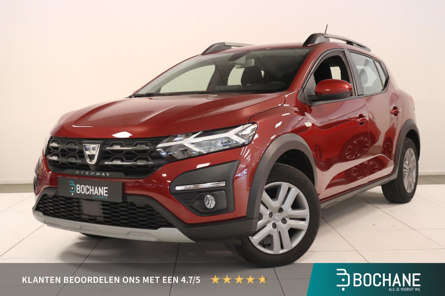 Dacia Sandero Stepway - 1.0 TCe 90 Comfort | Airco | Parkeersensor | AppleCarplay AndroidAuto Navigatie | LED kopl - AutoWereld.nl