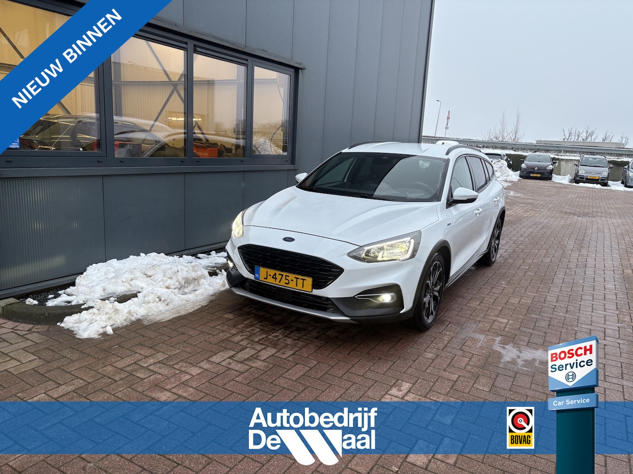 Ford Focus Wagon - 1.0 EcoB.Hybrid 155pk Active X Business KEYLESS/B&OAUDIO/NAVI/CARPLAY/PDC/18INCH - AutoWereld.nl