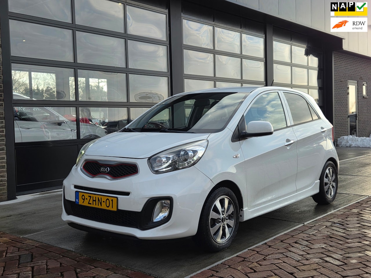 Kia Picanto - 1.0 CVVT X-treme | Leer | Clima | Led | - AutoWereld.nl