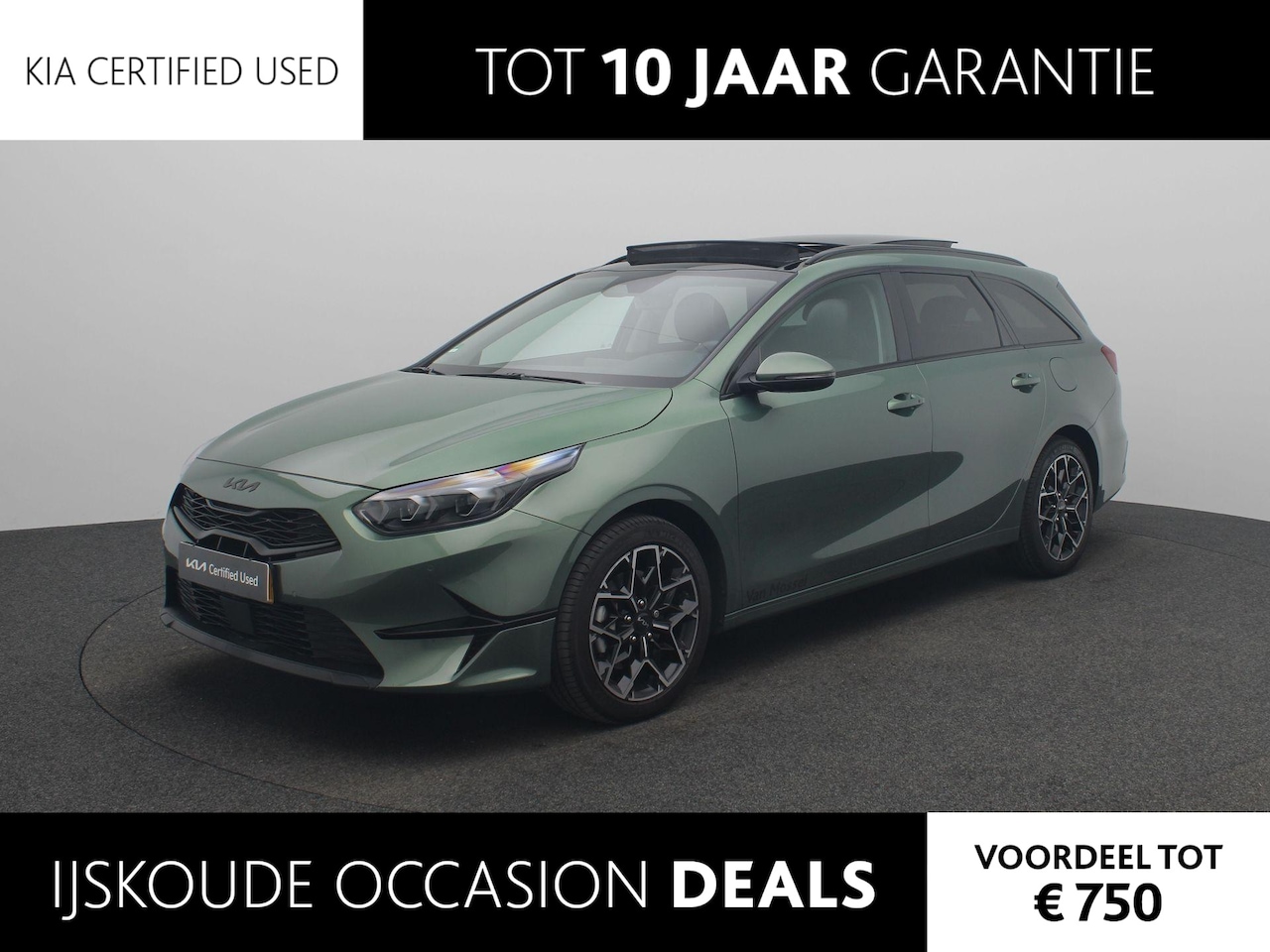 Kia Cee'd Sportswagon - Ceed 1.5 T-GDi ExecutiveLine DEMO AUTO | Black Pack | Navigatie | Elktr Stoelen | Elektr K - AutoWereld.nl