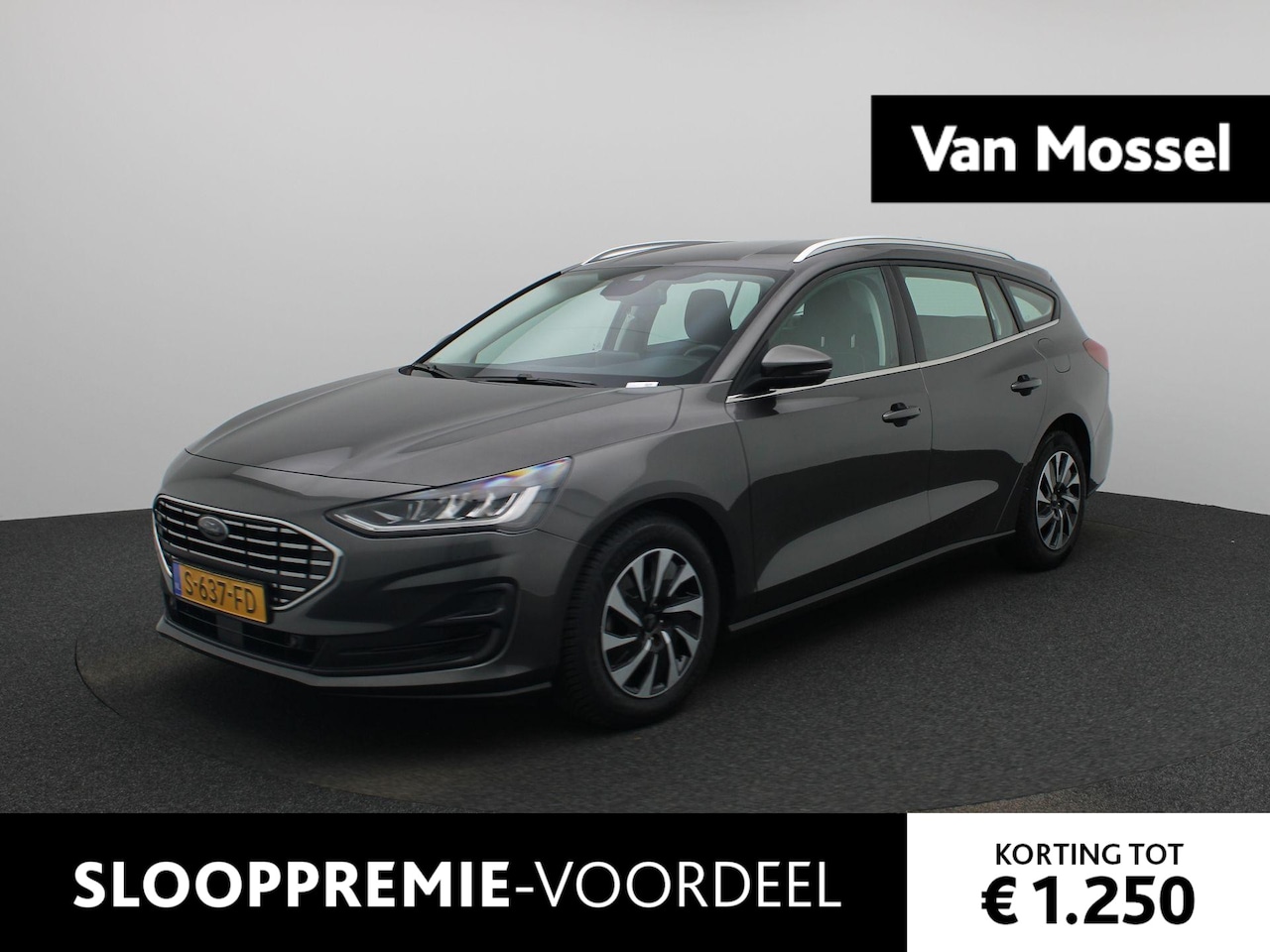 Ford Focus Wagon - 1.0 EcoBoost Hybrid Titanium Style | Cruise Control | Lane Assist | Climate Control | Park - AutoWereld.nl