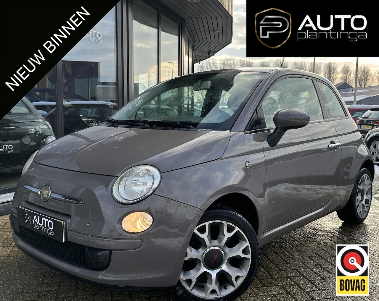 Fiat 500 - 1.2 Pop | NL Auto | Zeer Nette Staat | NAP | Lichtmetalen Velgen | Eektrische Ramen | - AutoWereld.nl