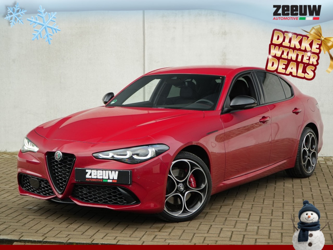 Alfa Romeo Giulia - 2.0 Turbo 280 PK Competizione Q4 AWD | Harman | Veloce | 19" - AutoWereld.nl