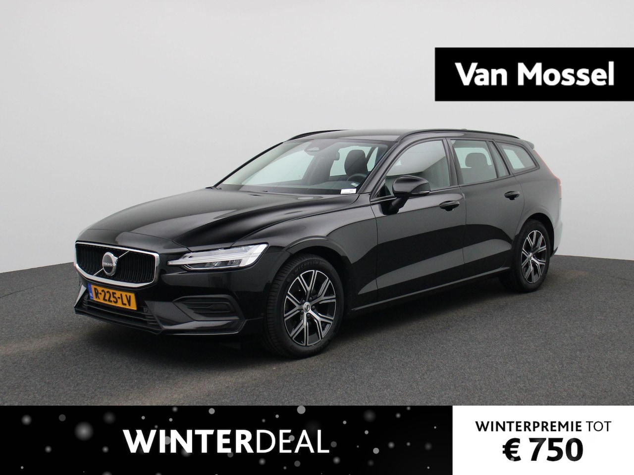 Volvo V60 - 2.0 B3 Essential AUTOMAAT | NAVIGATIE | APPLE CARPLAY | LED | CRUISE | CLIMA | VIRTUEEL CO - AutoWereld.nl