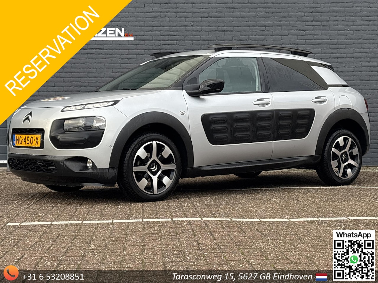 Citroën C4 Cactus - 1.2 PureTech Shine Automaat | LEES TEKST! | Climate | Cruise | Navi | - AutoWereld.nl