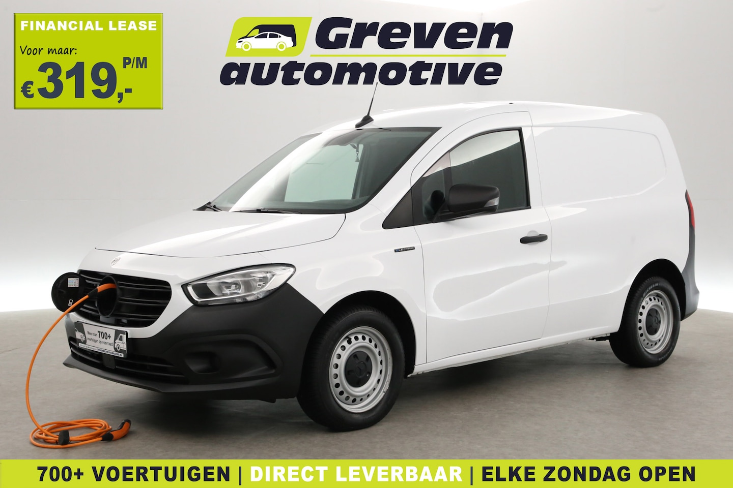 Mercedes-Benz Citan - e-Citan 45 kWh | SOH 98% | Clima | Trekhaak | Schuifdeur | Parkeersens. - AutoWereld.nl