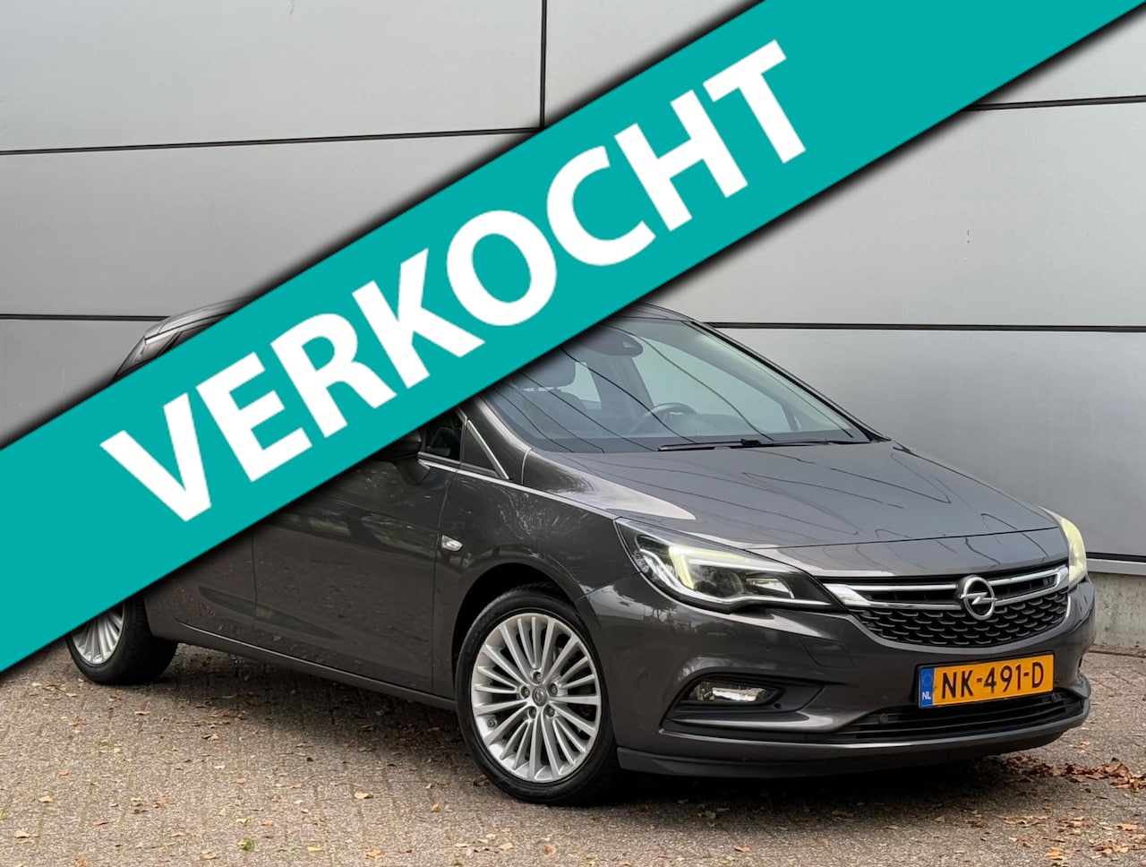 Opel Astra - 1.0 Lane Assist |Xenon |Led |Half Leder |Navi |Lmv |Nap |Boekjes - AutoWereld.nl