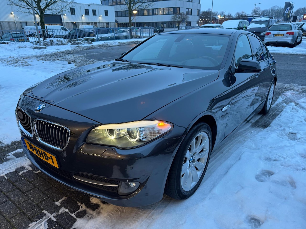 BMW 5-serie - 528i High Executive Aut Xenon Navi Memory HUD - AutoWereld.nl