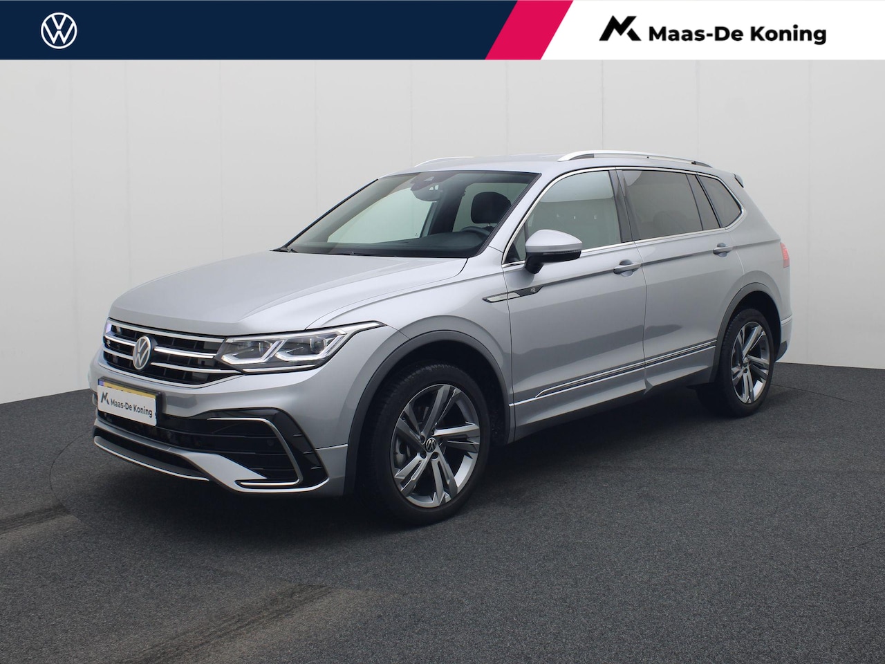 Volkswagen Tiguan Allspace - 1.5TSI/150PK R-Line Business 7p. DSG · Navigatie · Stoel- & stuurverwarming · Camera + par - AutoWereld.nl