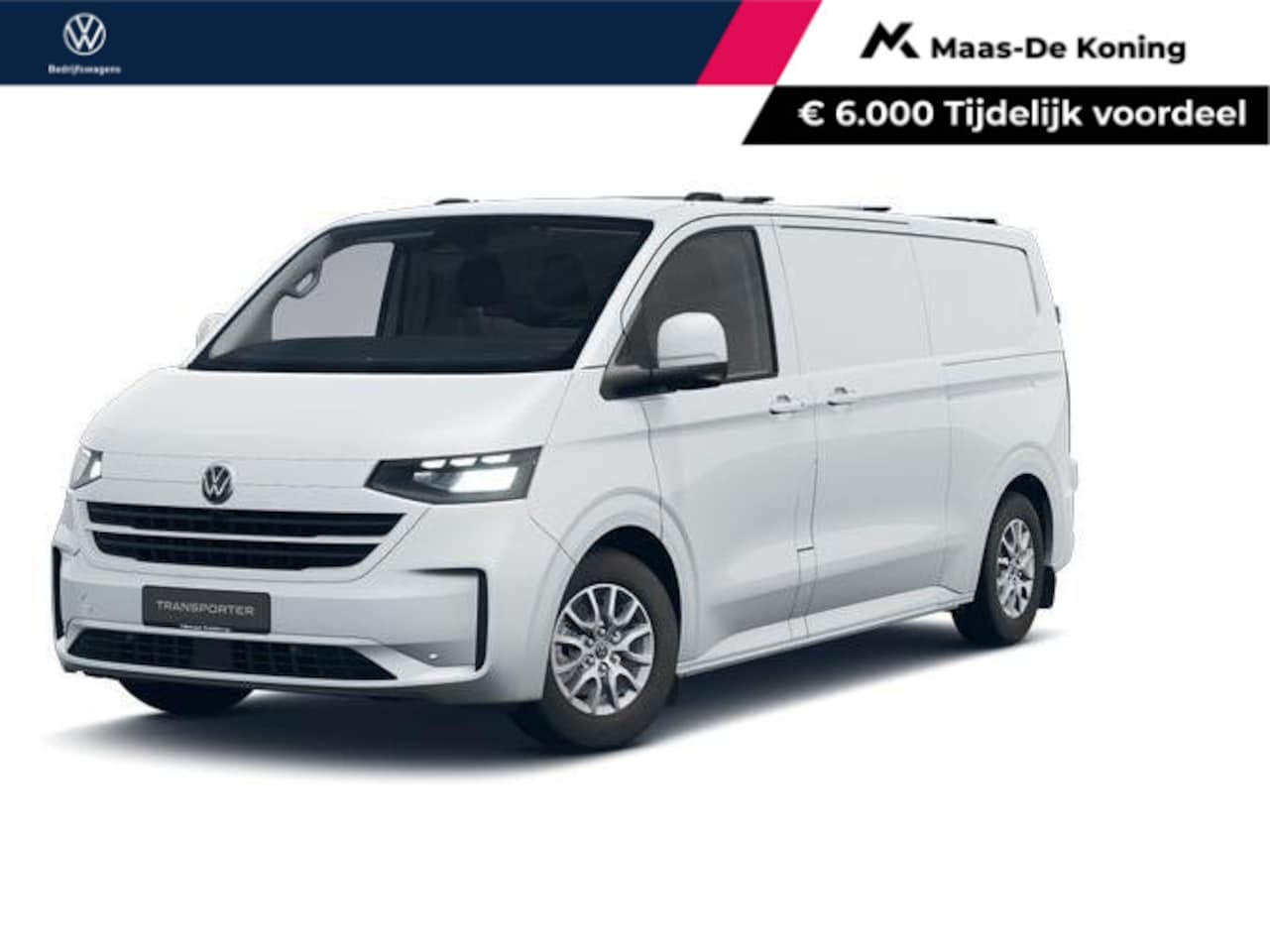 Volkswagen e-Transporter - Bedrijfswagens Bestelwagen Style 70kW 218pk L2 733440 - AutoWereld.nl