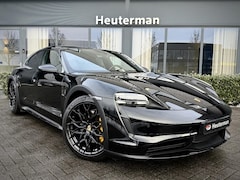 Porsche Taycan Cross Turismo - 4 93 kWh Black Ed/ Gele remklauwen/ Privacyglas