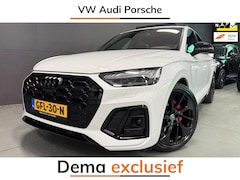 Audi Q5 SQ5 - 55 TFSI e 367PK 3X S-LINE 21'' BLACK-LINE PANO/B&O/H-UP/LUCHTVERING/MASSAGE STOELEN/FULL-O