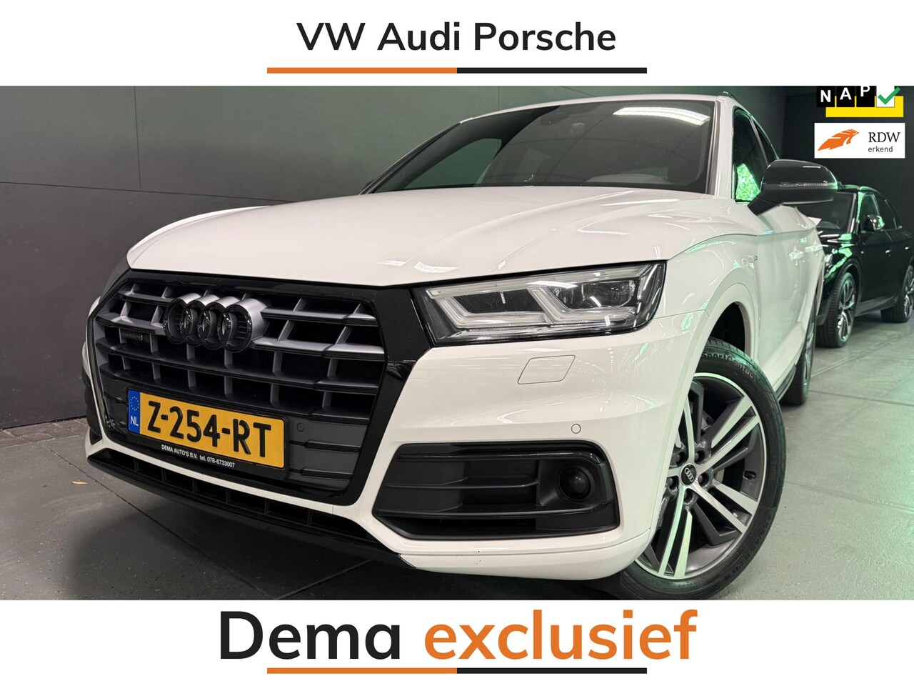 Audi Q5 - 45 TFSI quattro 2XS-LINE LEDER/V-COCKPIT/LED/DAB/NAVI/ECC/PDC/CRUISE/// - AutoWereld.nl