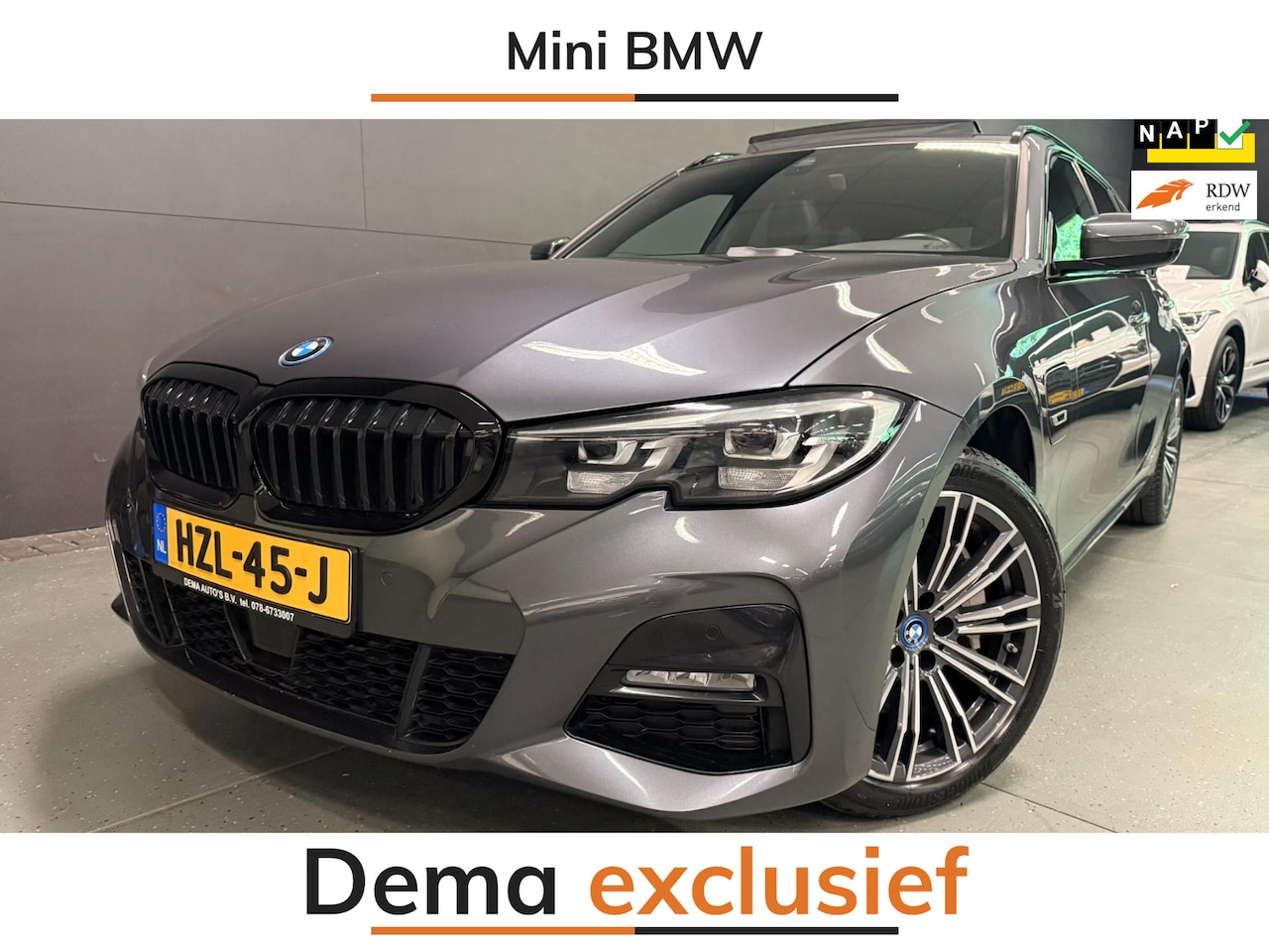 BMW 3-serie Touring - 330e M-SPORT PANO/H-KARDON/V-COCKPIT/NAVI/CAM/DAB/CARPLAY/// - AutoWereld.nl