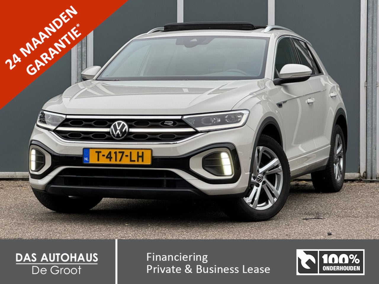 Volkswagen T-Roc - 1.5TSI 150pk DSG R-Line Business+ | Pano | Trekhaak - AutoWereld.nl