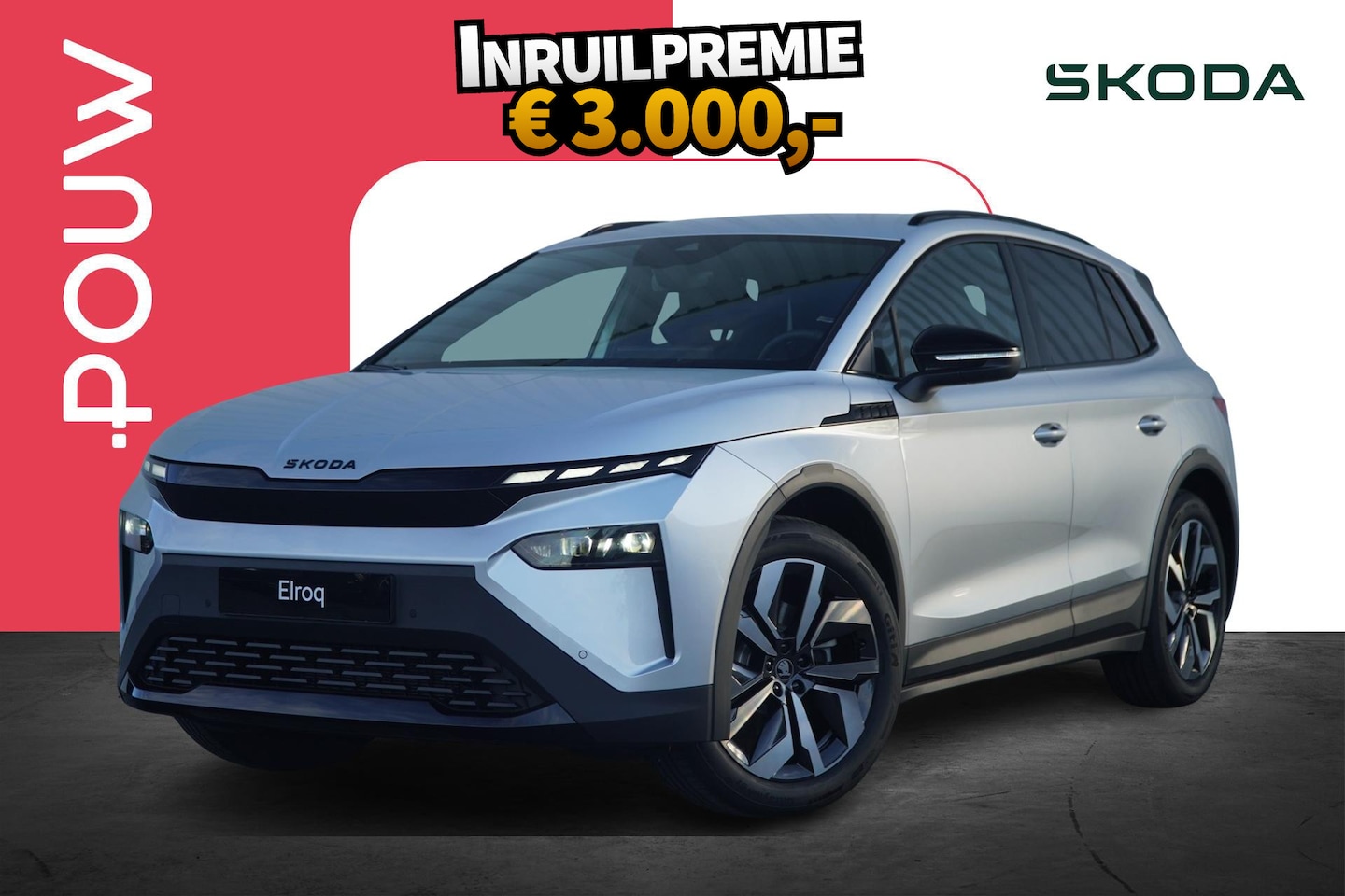 Skoda Elroq - 60 204pk Sportline Edition | Warmtepomp | Business Upgrade Pakket Plus - AutoWereld.nl