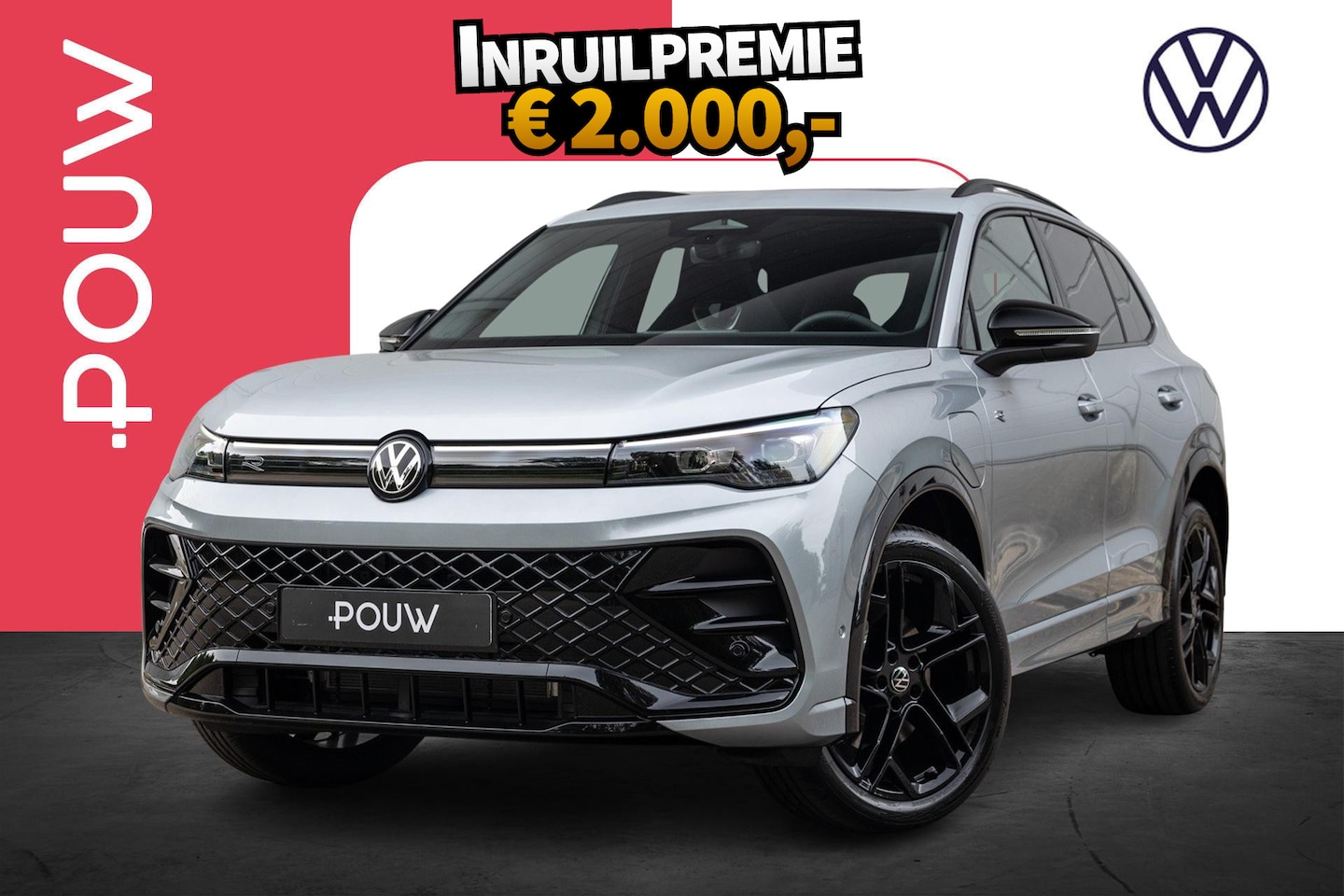 Volkswagen Tiguan - 1.5 eHybrid 272pk R-Line Edition | Panoramadak | 20" Velgen - AutoWereld.nl