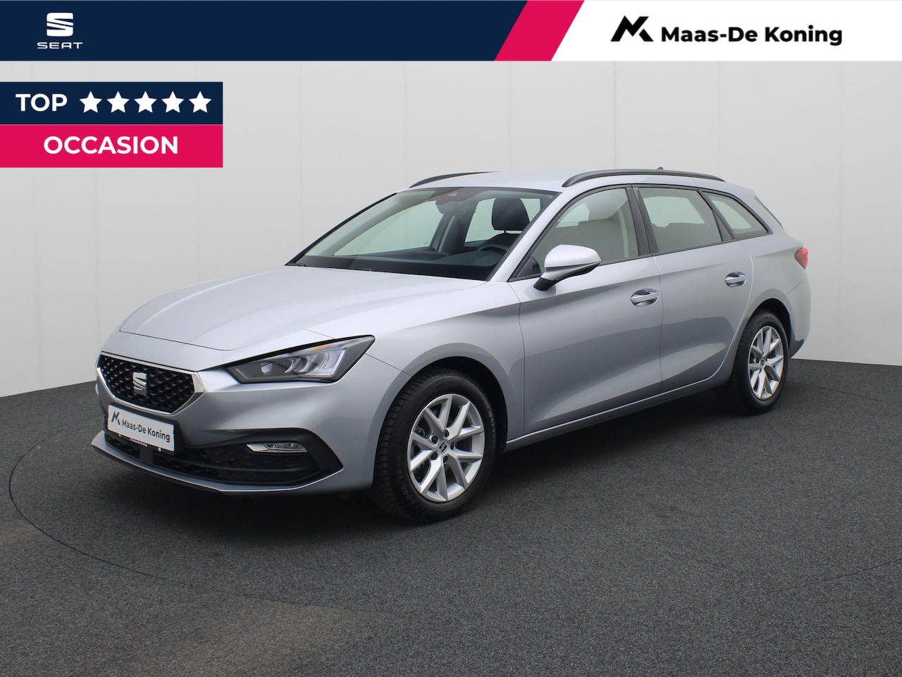 SEAT Leon Sportstourer - 1.5e TSI 150PK Style DSG · Navigatie · Parkeersensoren · Lane assist - AutoWereld.nl