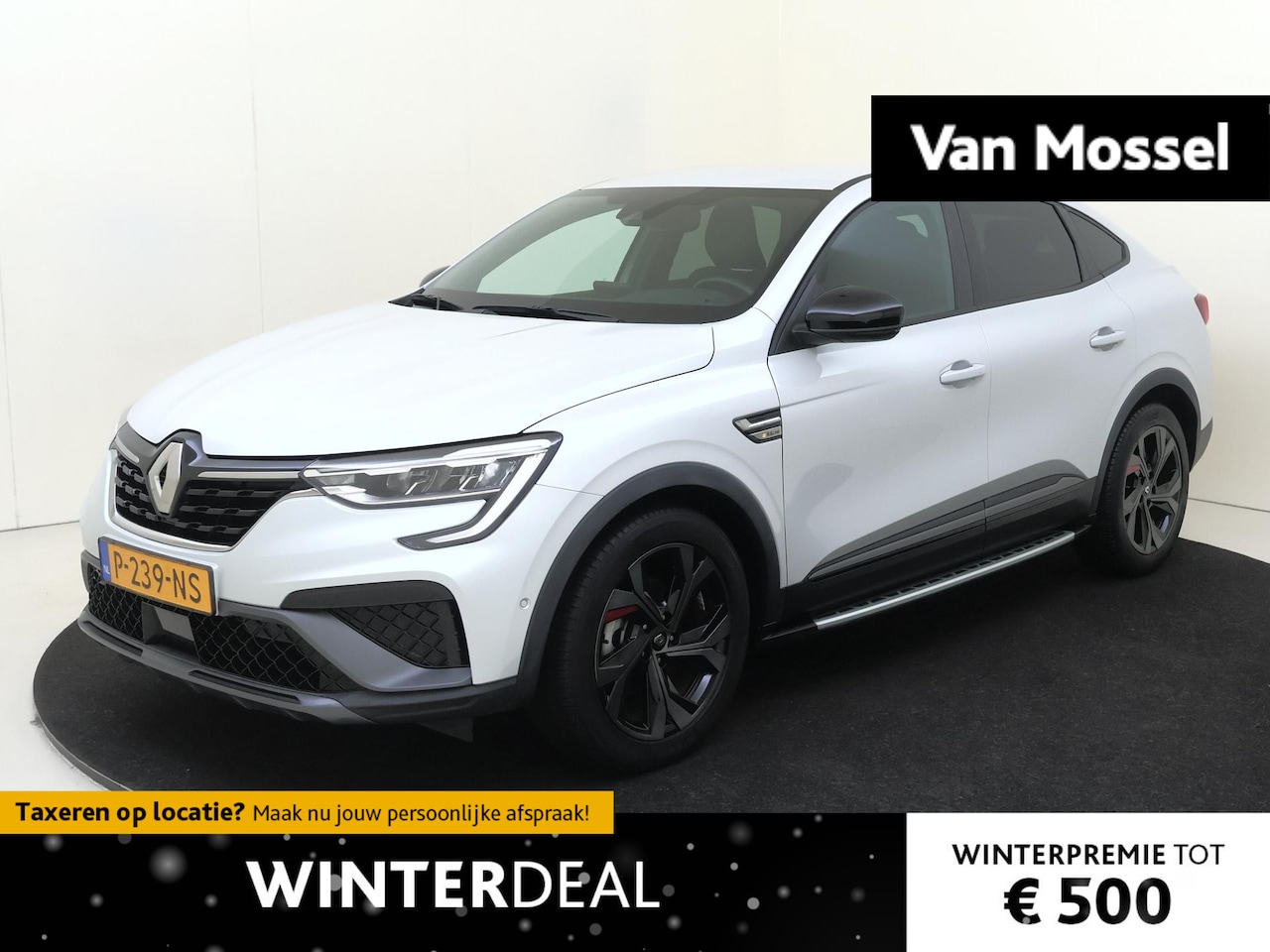 Renault Arkana - 1.6 E-Tech Hybrid 145 R.S. Line | Navigatie | Parkeersensoren & Camera | Lederen Bekleding - AutoWereld.nl