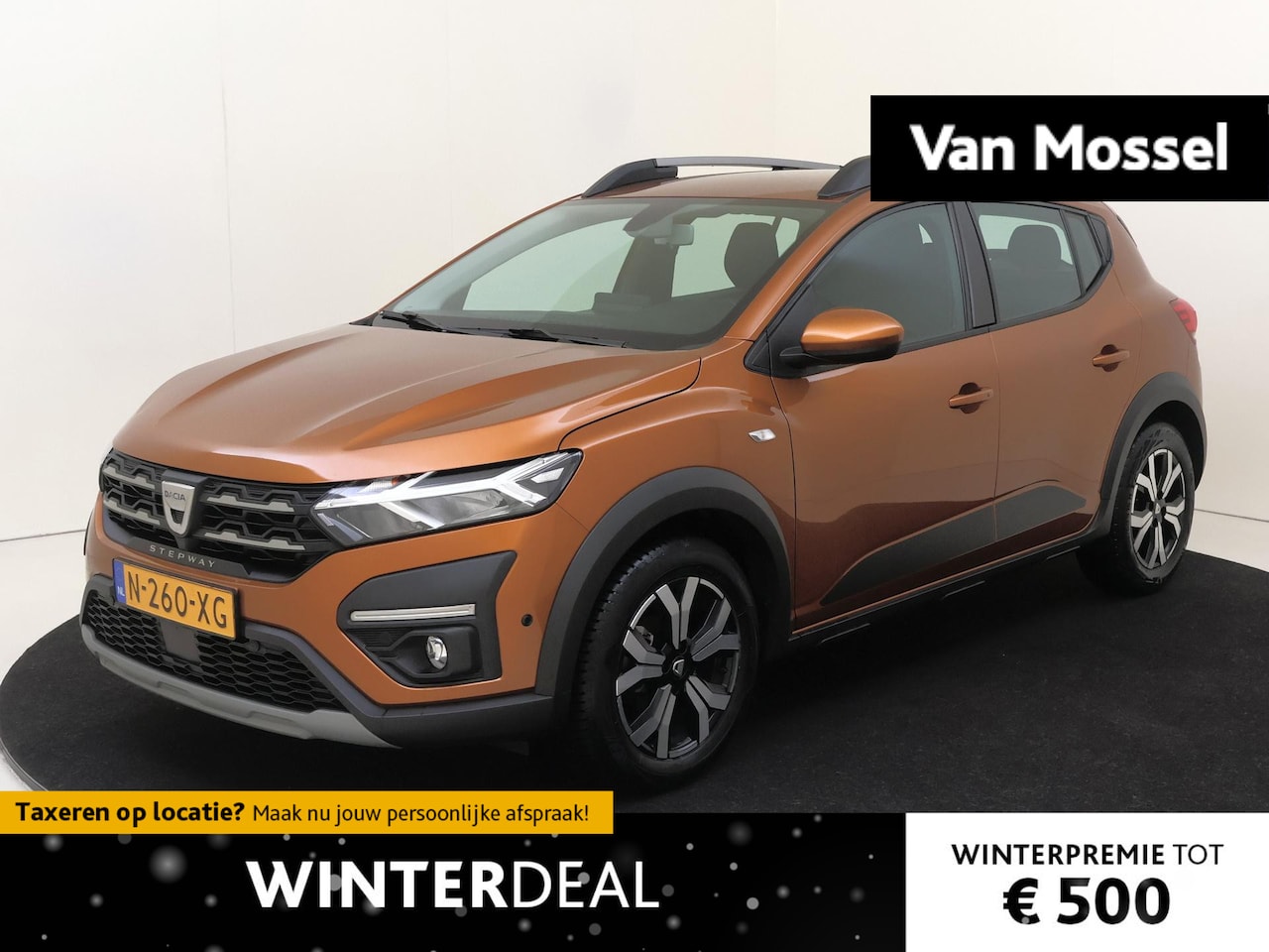 Dacia Sandero Stepway - 1.0 TCe 100 Bi-Fuel Essential | Stepway | Airco | Metallic - AutoWereld.nl