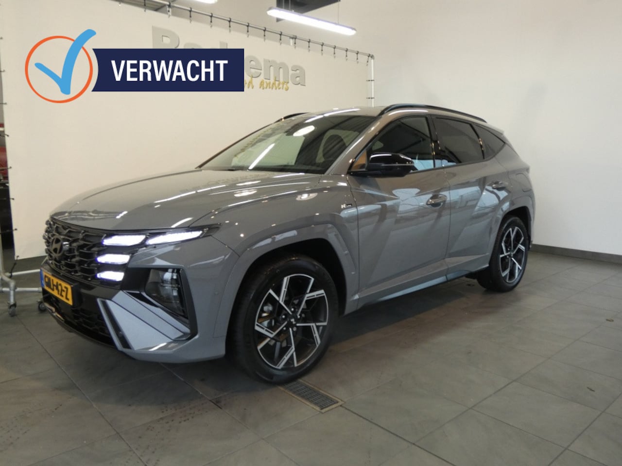 Hyundai Tucson - 1.6 T-GDI N Line nwe type Nl auto als nieuw ! - AutoWereld.nl