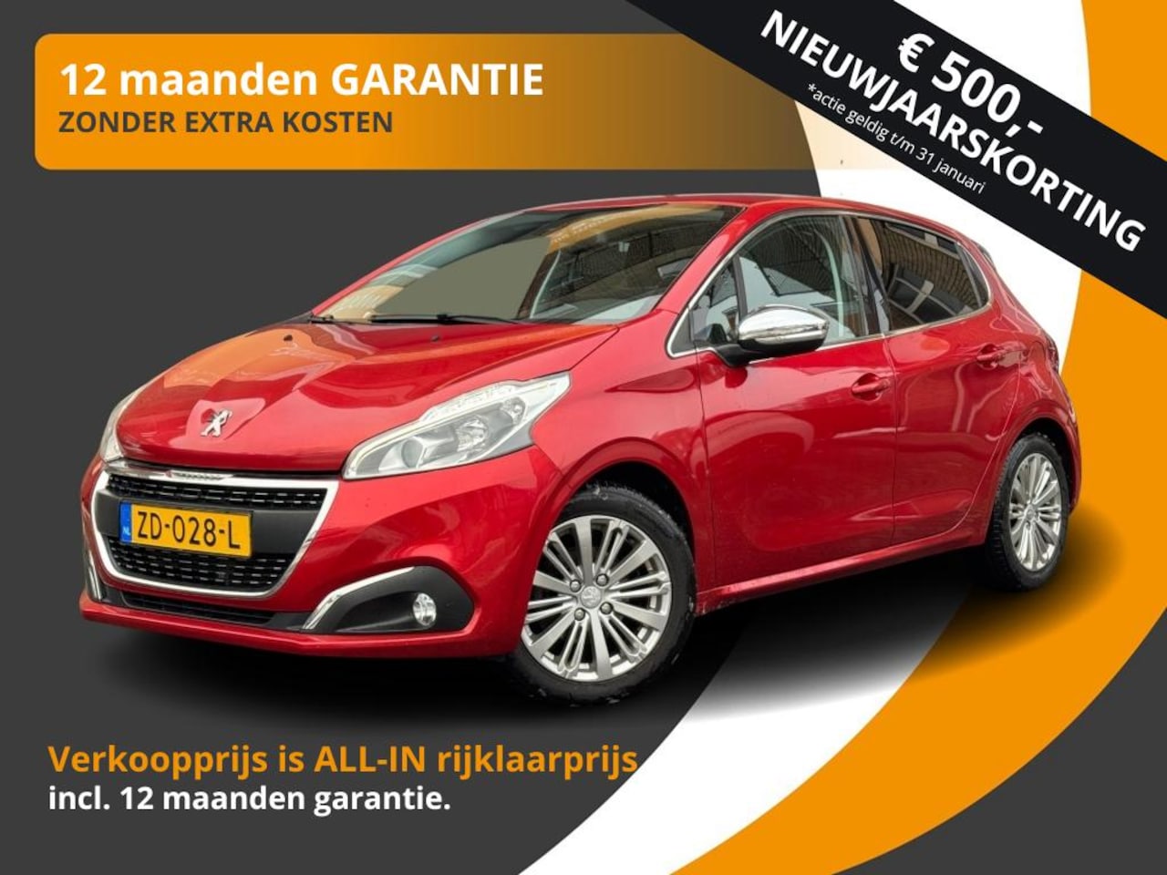 Peugeot 208 - 1.2 ALLURE 5-DEURS/NAVI/CARPLAY/LED/TREKHAAK/LMV/NL-AUTO/26.000 KM! - AutoWereld.nl