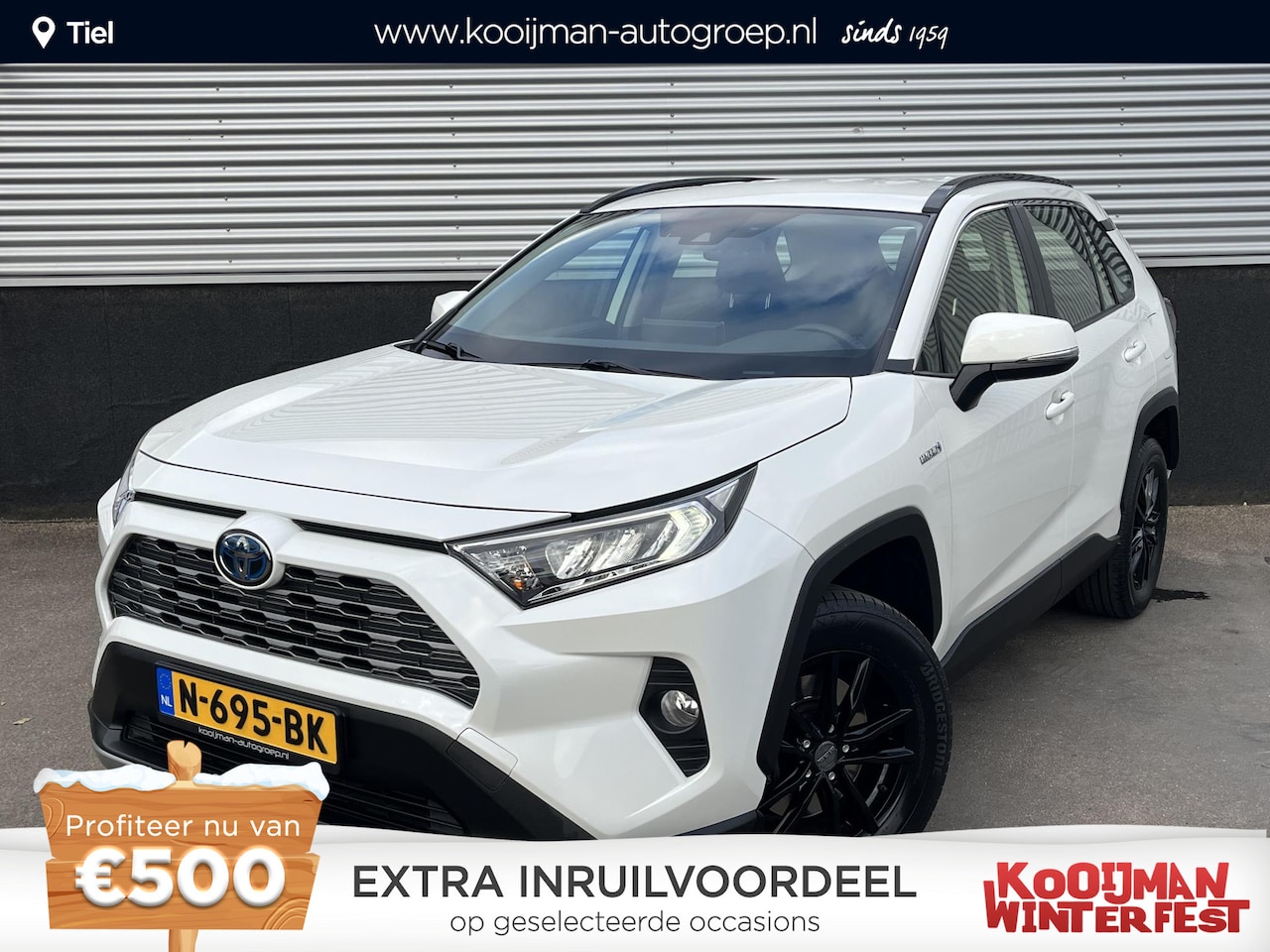 Toyota RAV4 - 2.5 Hybrid Active 1e eign. BTW-auto, Navigatie, LMV, Cliamte control, Nieuw geleverd, Goed - AutoWereld.nl