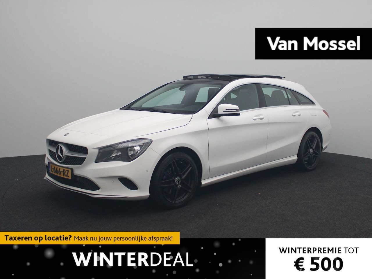 Mercedes-Benz CLA-klasse Shooting Brake - 180 Business | Panoramadak | Parkeersensoren | Stoelverwarming - AutoWereld.nl